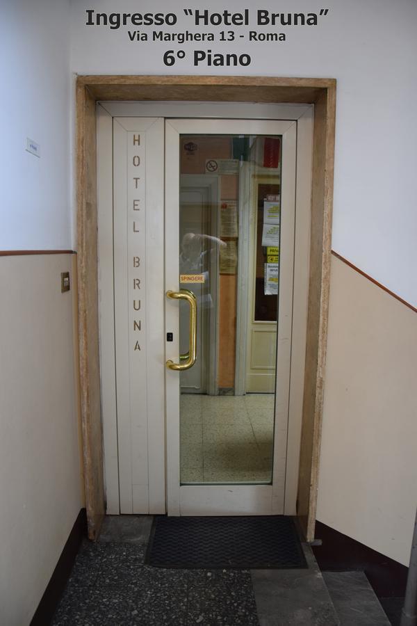 רומא Hotel Bruna מראה חיצוני תמונה
